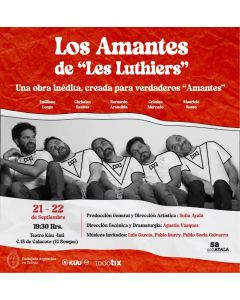 Los Amantes de Les Luthiers - 21 de septiembre