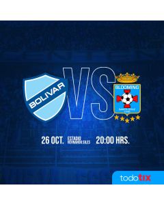 Bolívar vs Blooming - 26 de octubre