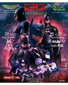 Batman Sinfónico - 22 de noviembre