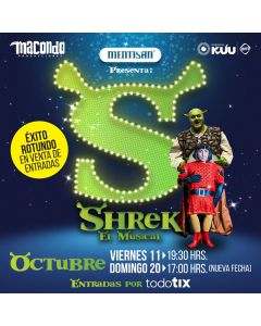 SHREK EL MUSICAL - 20 DE OCTUBRE