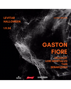 LEVITAR HALLOWEEN LA PAZ - 1 DE NOVIEMBRE