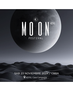 MOON 432hz Festival - 23 de Noviembre Cochabamba