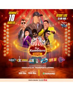 Fest Kumbiero Circus- 10 de Agosto - La Paz