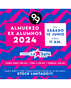 Almuerzo Ex Alumnos La Salle 2024