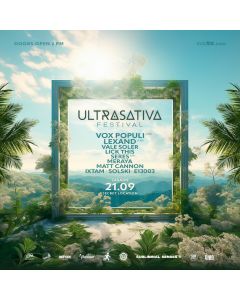 ULTRASATIVA FESTIVAL - 21 de Septiembre