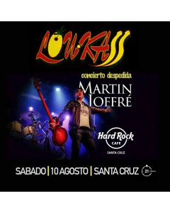 Loukass/Martin Joffre en Santa Cruz, concierto despedida!