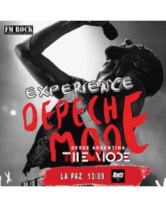 Experience Depech Mode - La Paz - 14 de septiembre