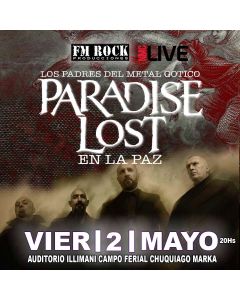 Paradise Lost - 2 de mayo 2025