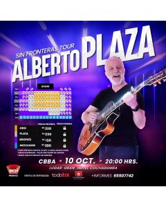 Sin Fronteras Tour Alberto Plaza - Cochabamba