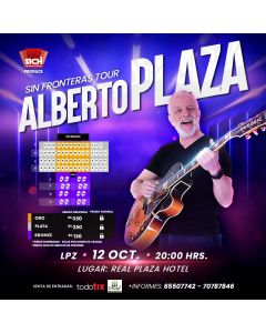 Sin Fronteras Tour Alberto Plaza - La Paz