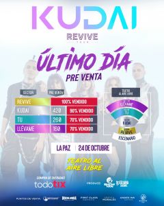 kudai Tour Revive - 24 de Octubre