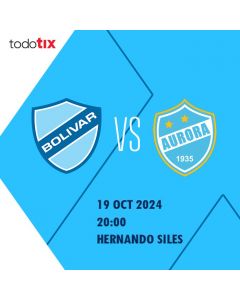 Bolívar vs Aurora - 19 de octubre